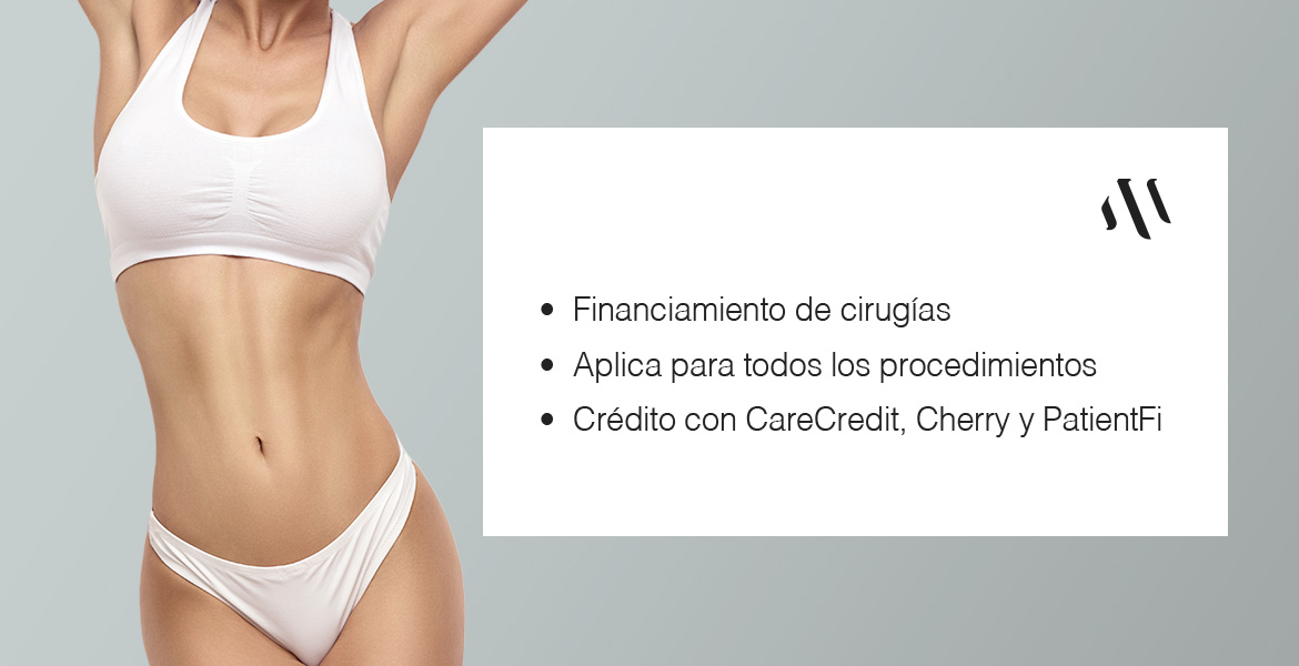 Financiación de cirugías comesticas